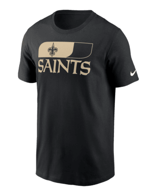 売れ筋商品|||ナイキ Tシャツ トップス レディース Men's Black New Orleans Saints Yard Line Fashion Asbury T-shirt Black Nike Women's New Orleans Saints Black Heather Triblend T